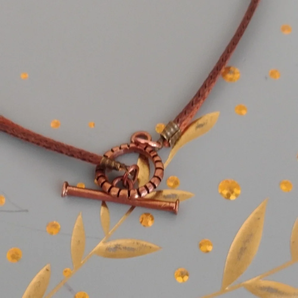 Mosaic Abalone Pendant Necklace - Picture 4 of 9